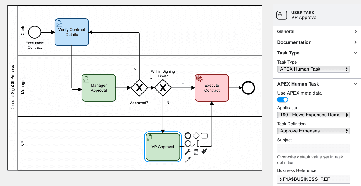Flows for APEX v25.1: Working even Better with APEX Human Tasks